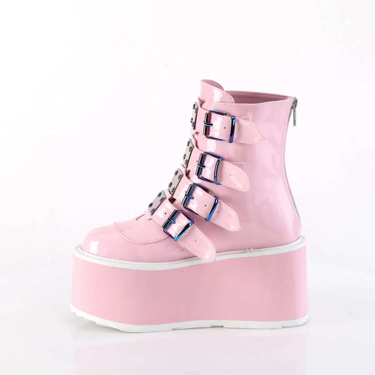 DAMNED-105  Baby Pink Holo Patent