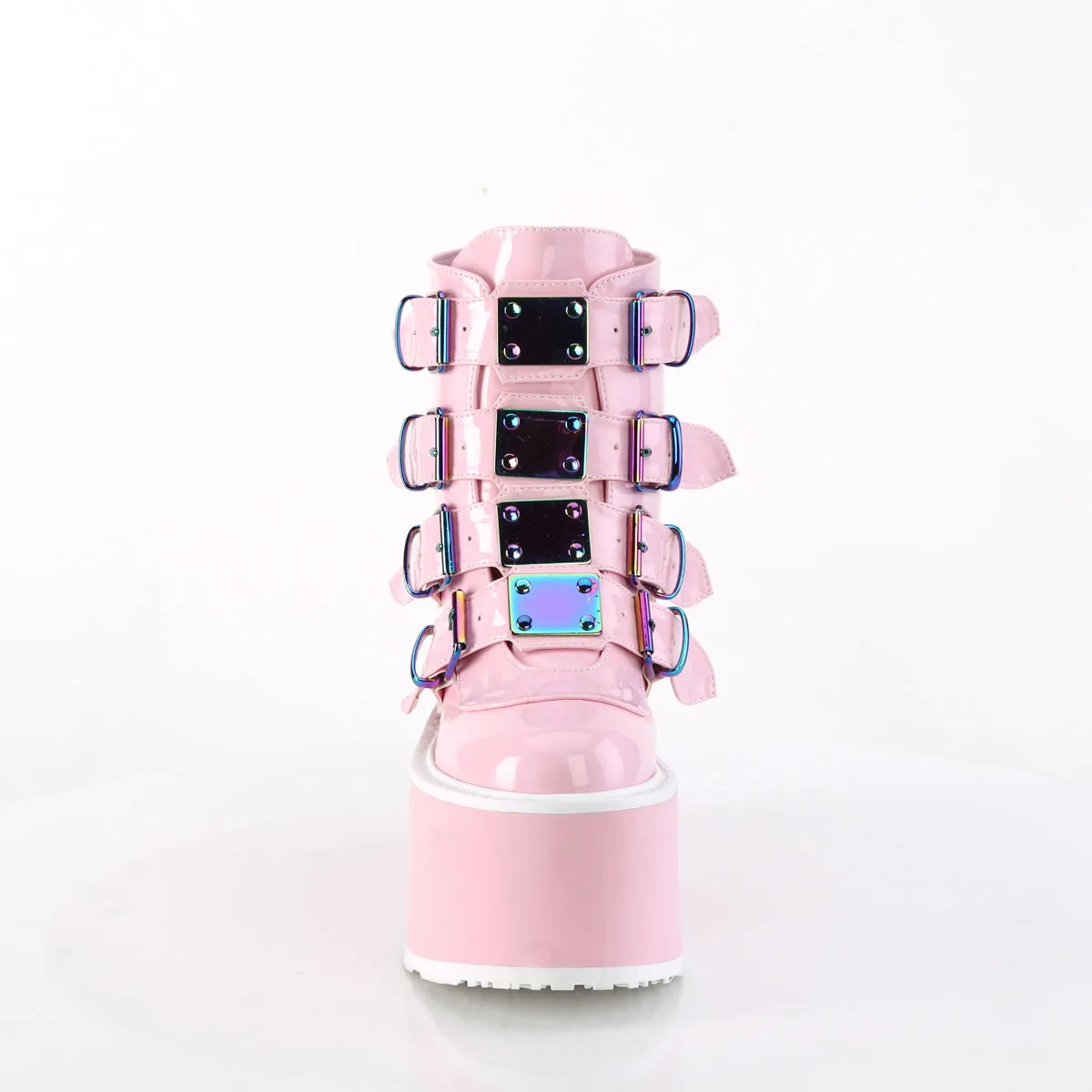 DAMNED-105  Baby Pink Holo Patent