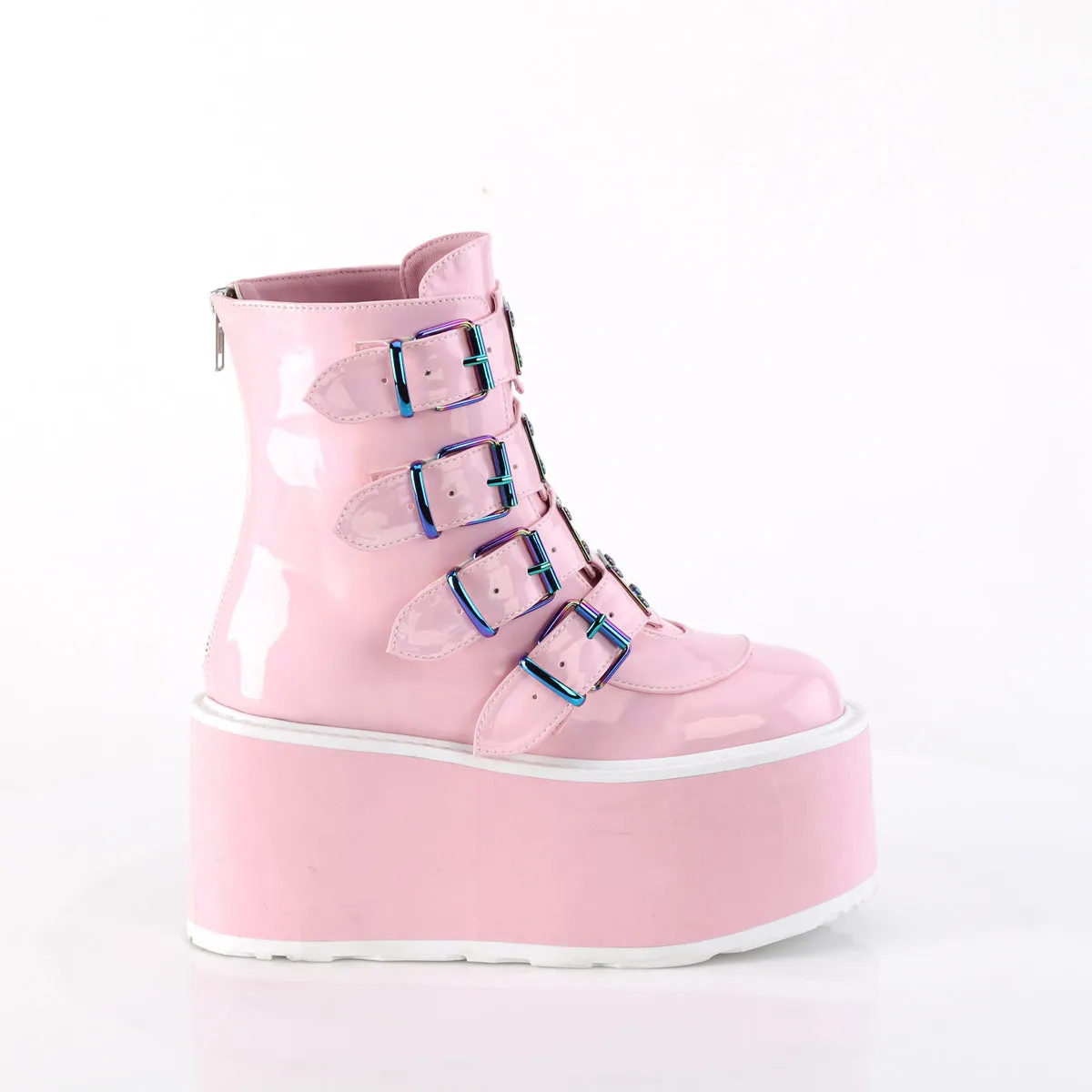 DAMNED-105  Baby Pink Holo Patent