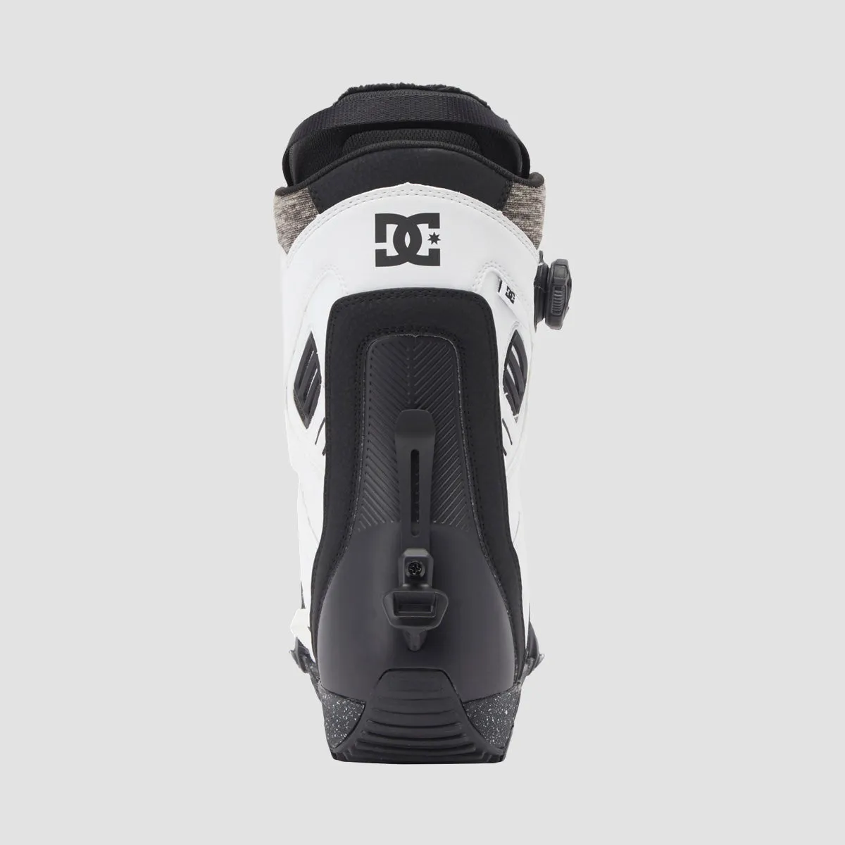 DC Judge BOA Step On Snowboard Boots White/Black Print