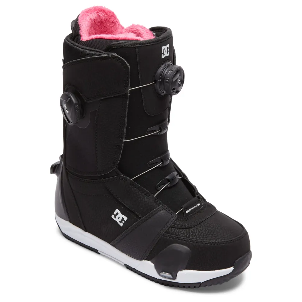 DC Lotus Step On snowboard boots - Womens - Black/White/Black