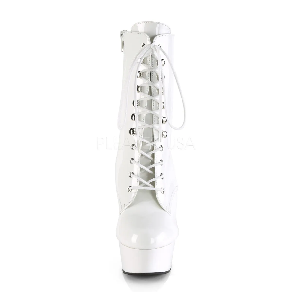 DELIGHT-1020  White Patent/White
