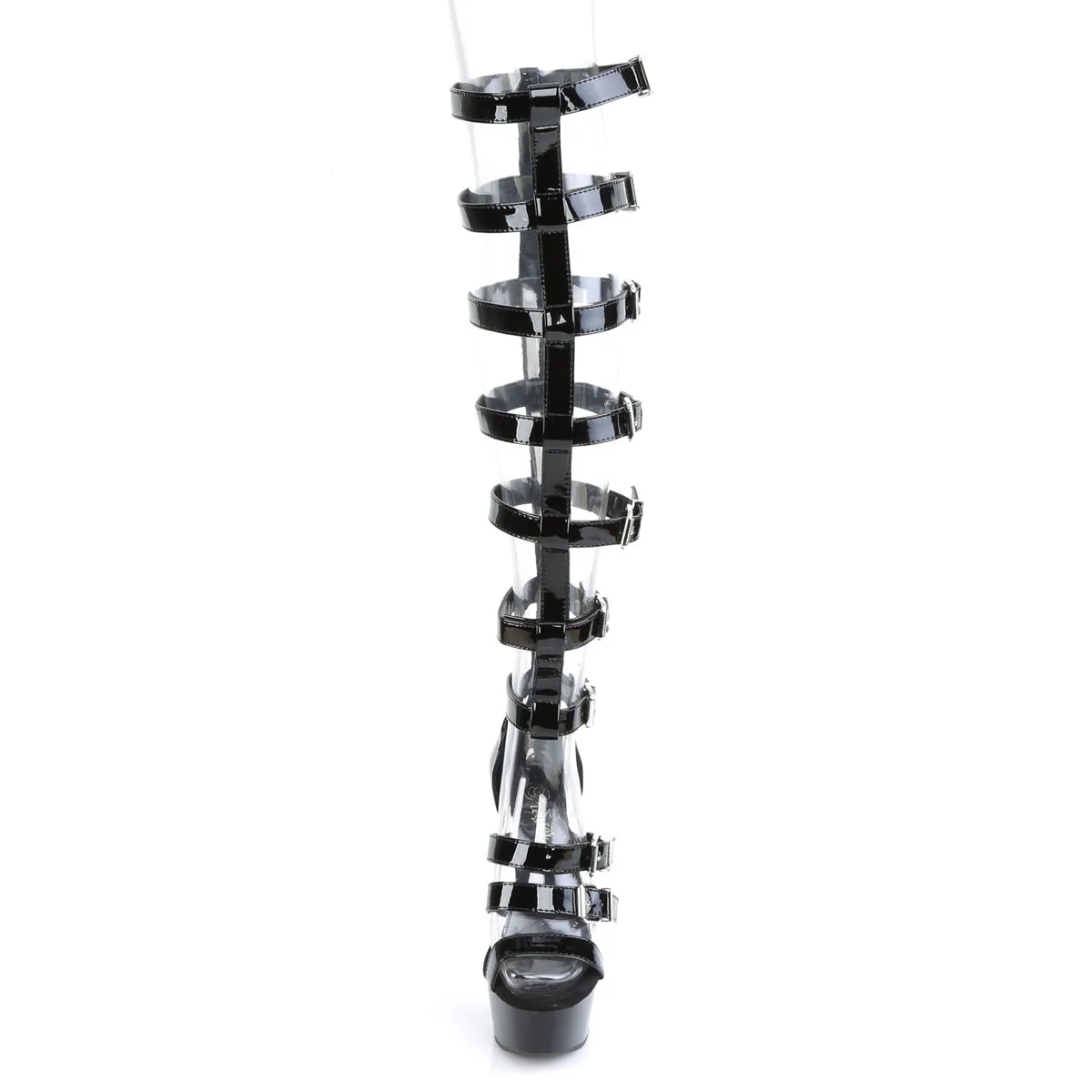 DELIGHT-600-46  Black Patent/Black