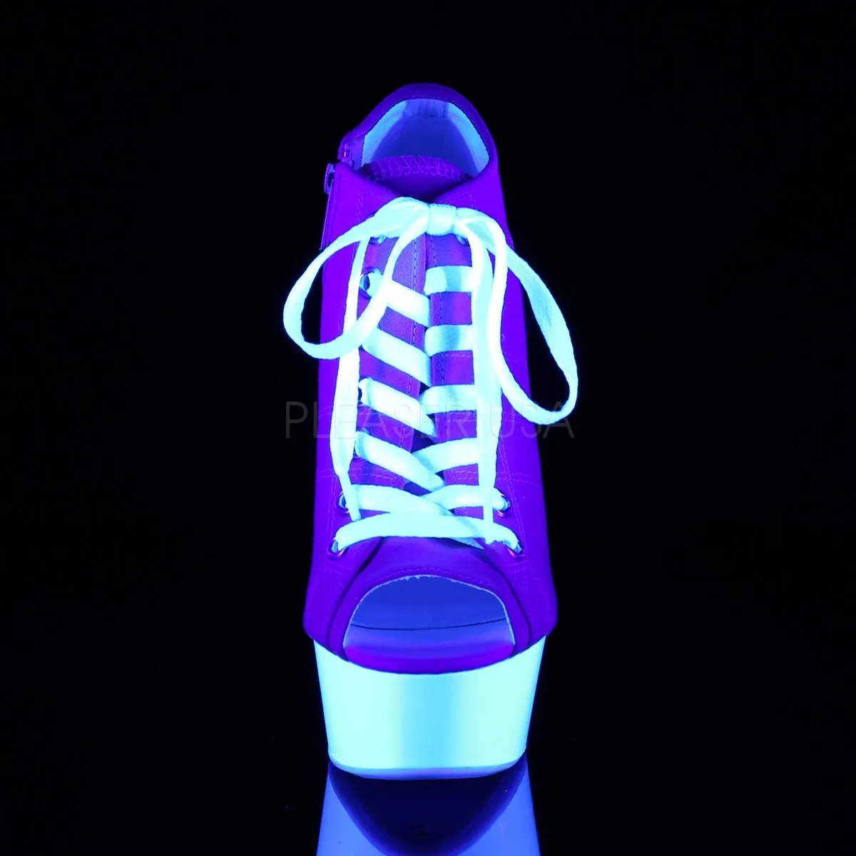 DELIGHT-600SK-01  Pink Canvas/Neon White
