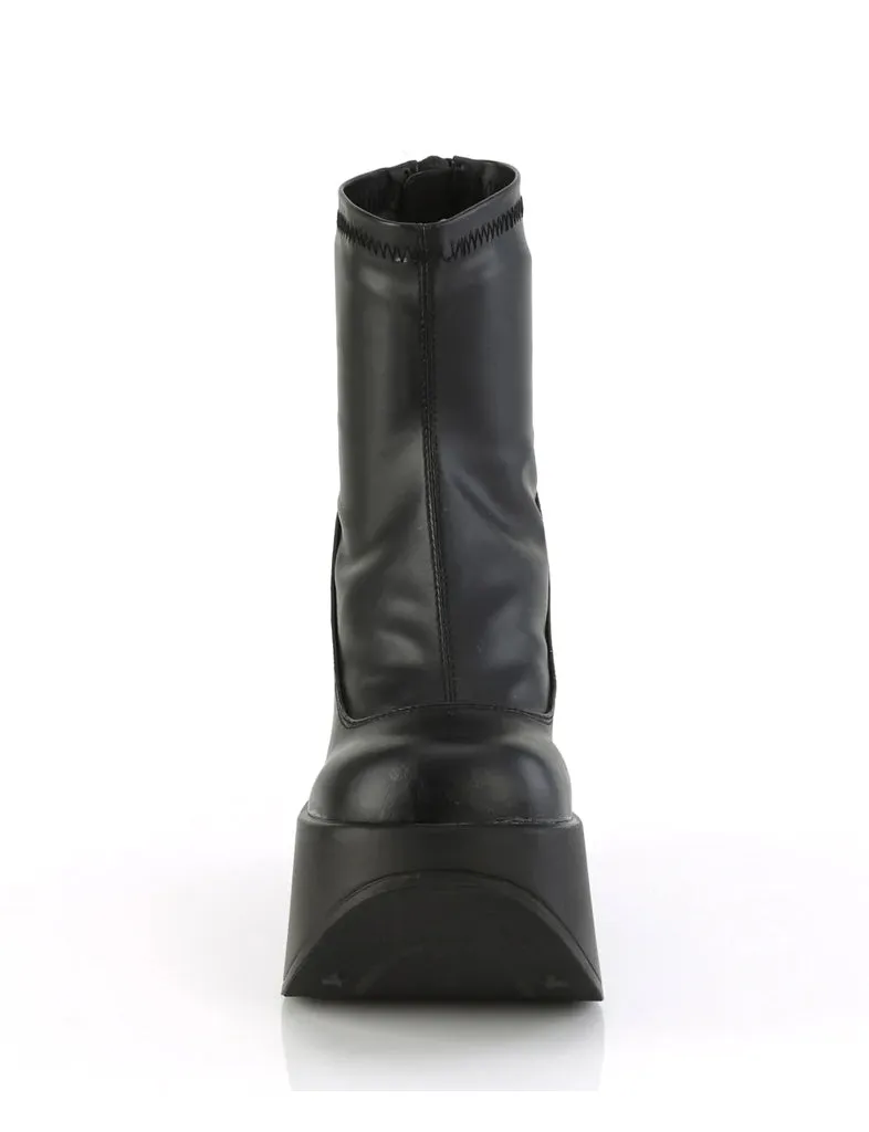 DEMONIA DYNAMITE-100 - BLACK VEGAN LEATHER ✰ PRE ORDER ✰