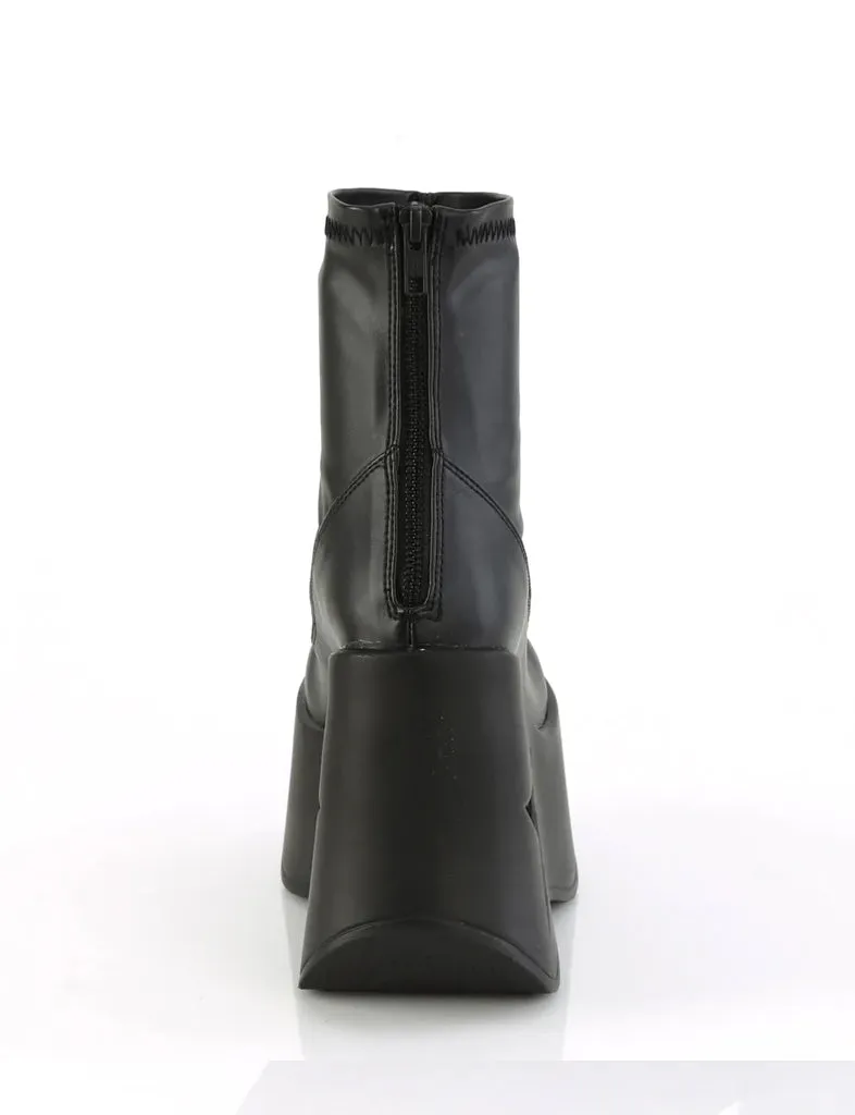 DEMONIA DYNAMITE-100 - BLACK VEGAN LEATHER ✰ PRE ORDER ✰