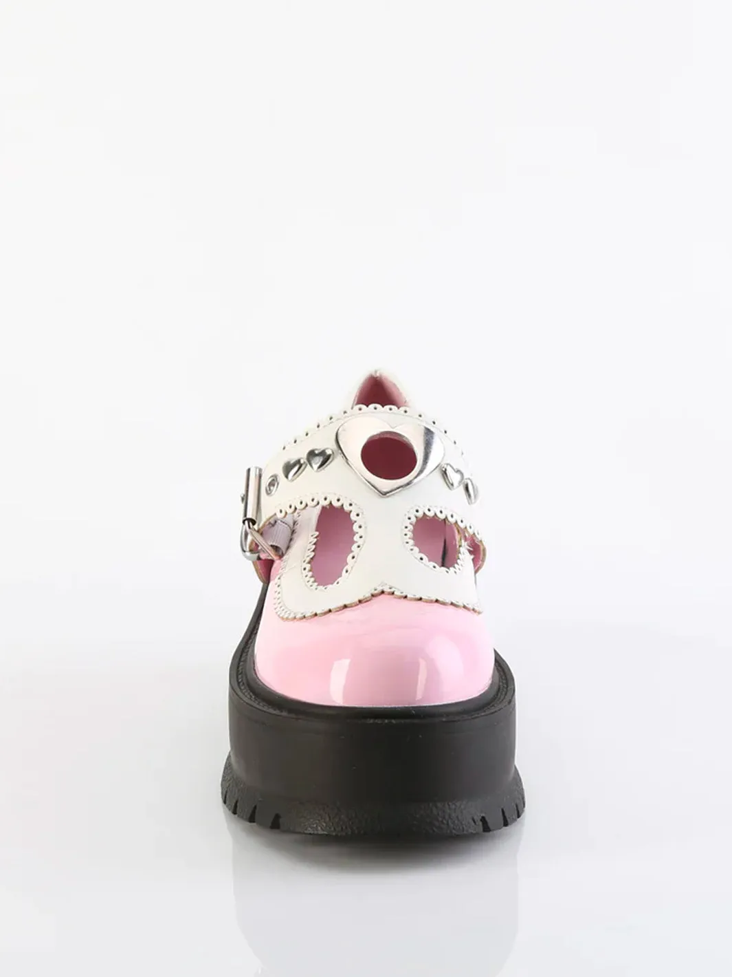 DEMONIA SLACKER-23 - PINK & WHITE ✰ PRE ORDER ✰