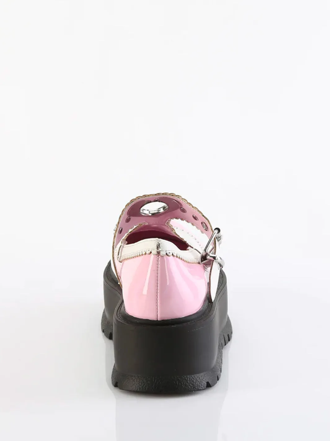 DEMONIA SLACKER-23 - PINK & WHITE ✰ PRE ORDER ✰
