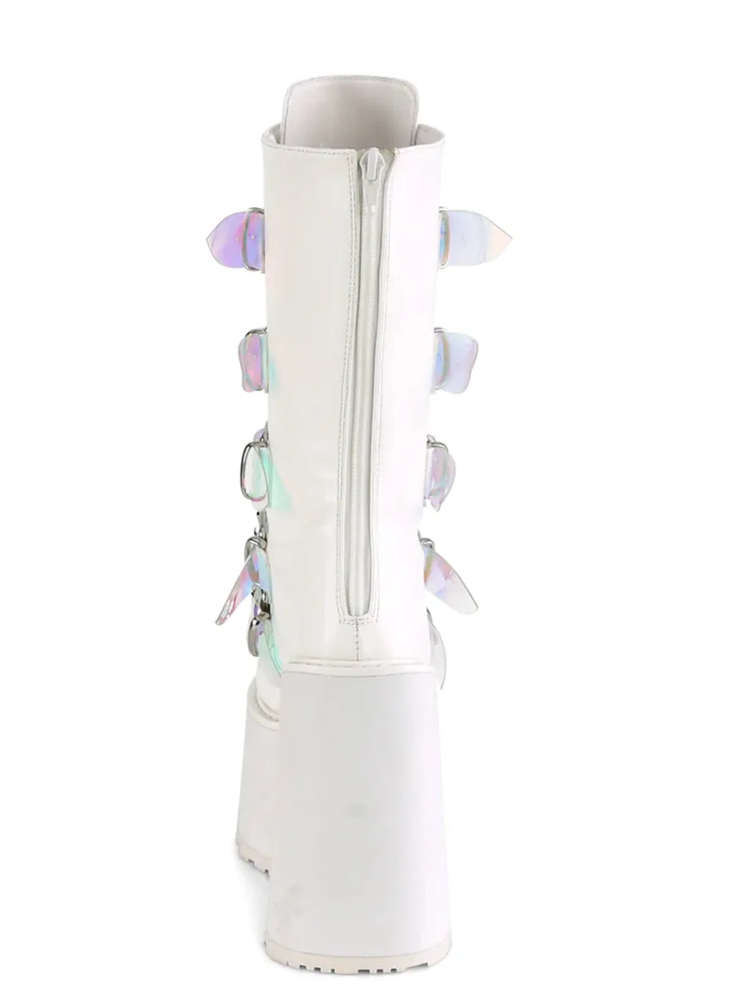 DEMONIA SWING-230 - WHITE VEGAN LEATHER ✰ PRE ORDER ✰
