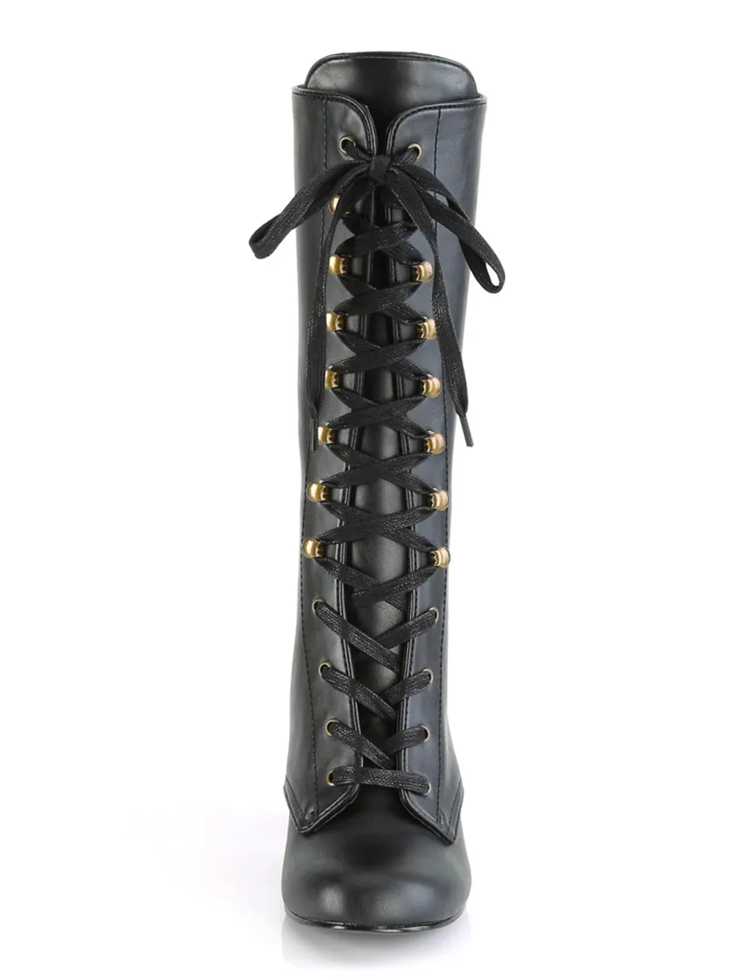 DEMONIA VIVIKA-205- BLACK VEGAN LEATHER ✰ PRE ORDER ✰
