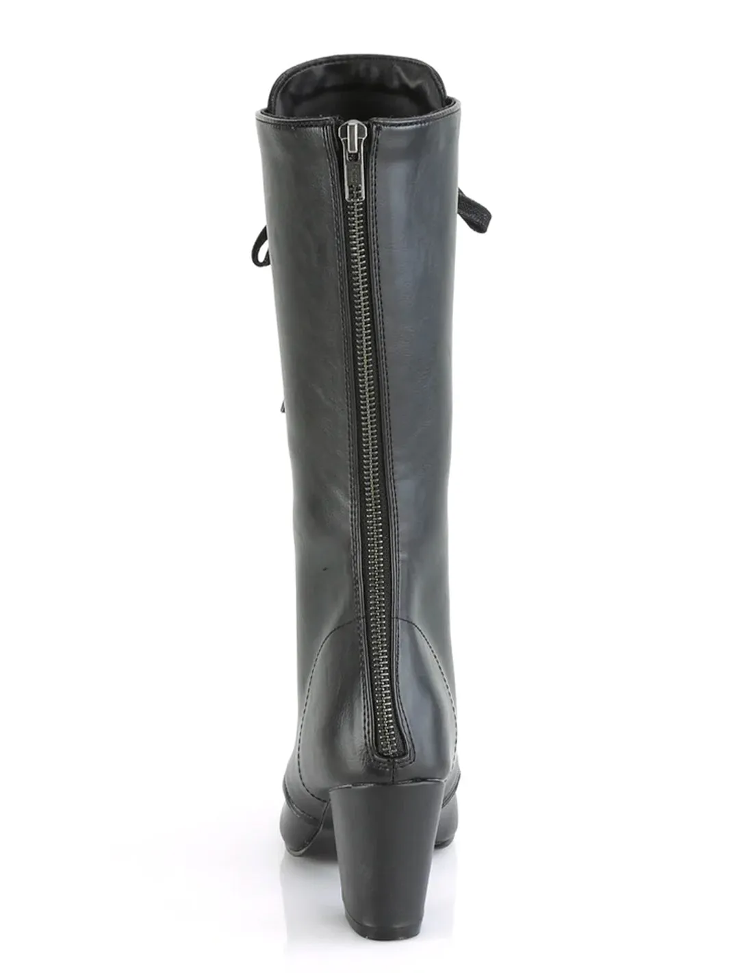 DEMONIA VIVIKA-205- BLACK VEGAN LEATHER ✰ PRE ORDER ✰