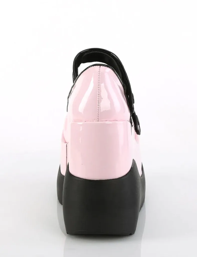 DEMONIA VOID-37 - PINK PATENT ✰ PRE ORDER ✰