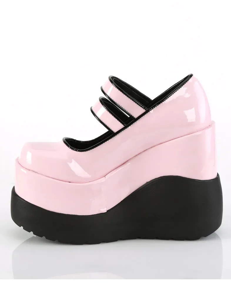 DEMONIA VOID-37 - PINK PATENT ✰ PRE ORDER ✰