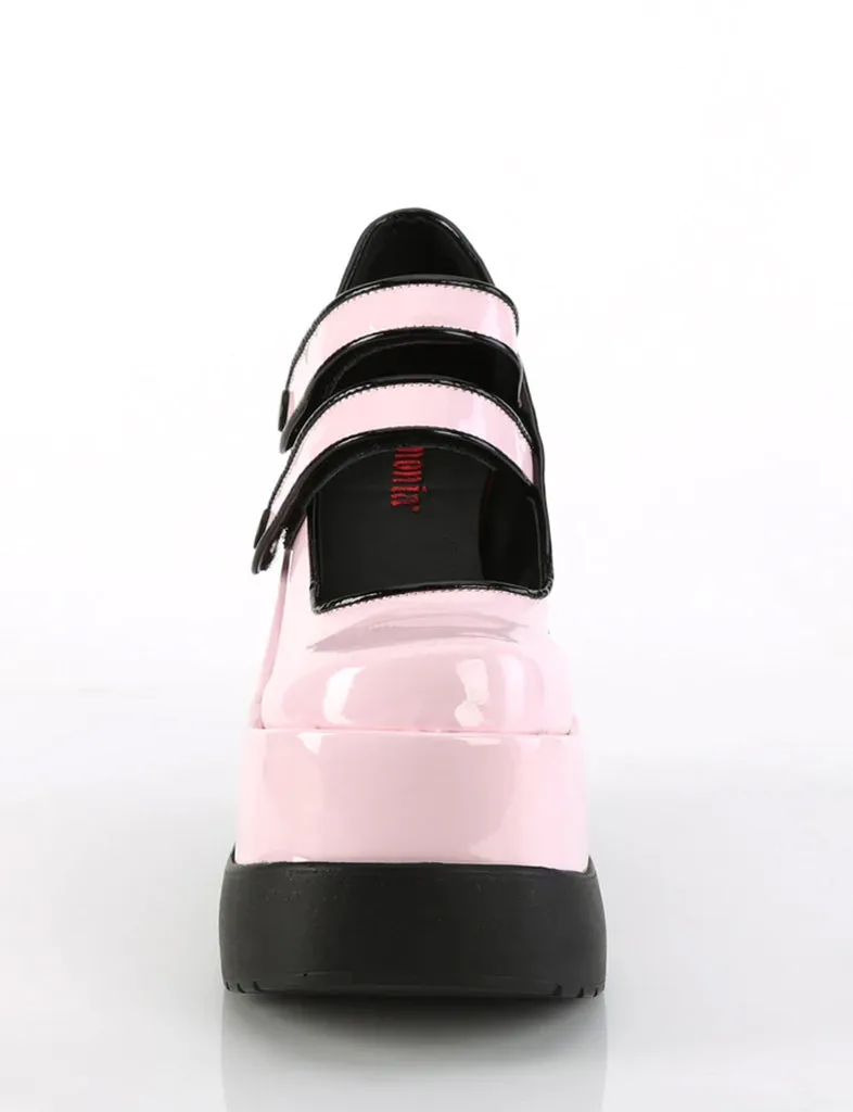 DEMONIA VOID-37 - PINK PATENT ✰ PRE ORDER ✰