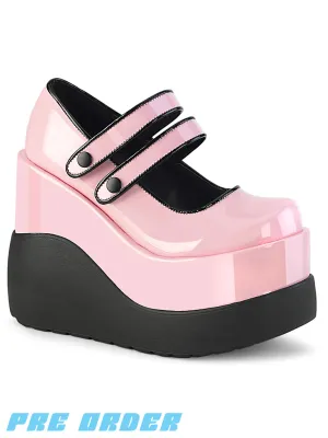 DEMONIA VOID-37 - PINK PATENT ✰ PRE ORDER ✰