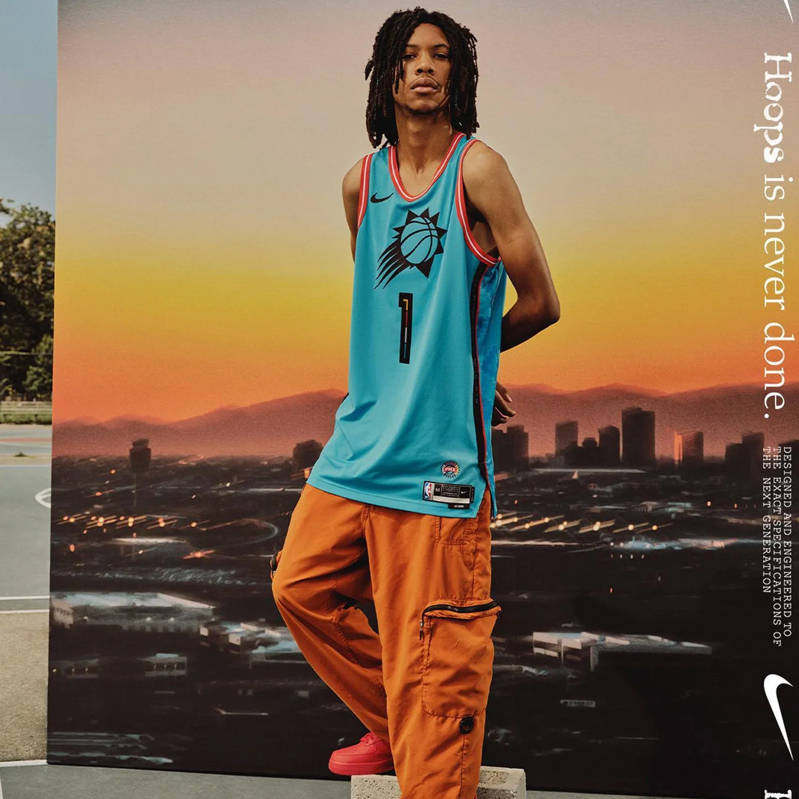 Devin Booker Phoenix Suns 2023 City Edition Swingman Jersey - Turquoise