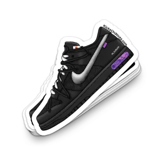 Dunk Low "Off-White Lot 50" Sneaker Sticker
