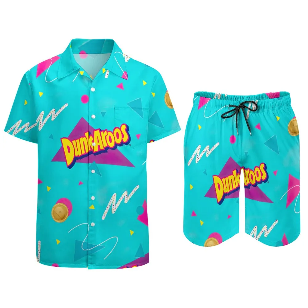 Dunkaroos Pattern Leisure Beach Suit