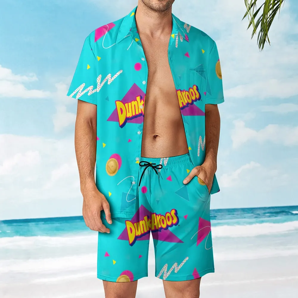 Dunkaroos Pattern Leisure Beach Suit