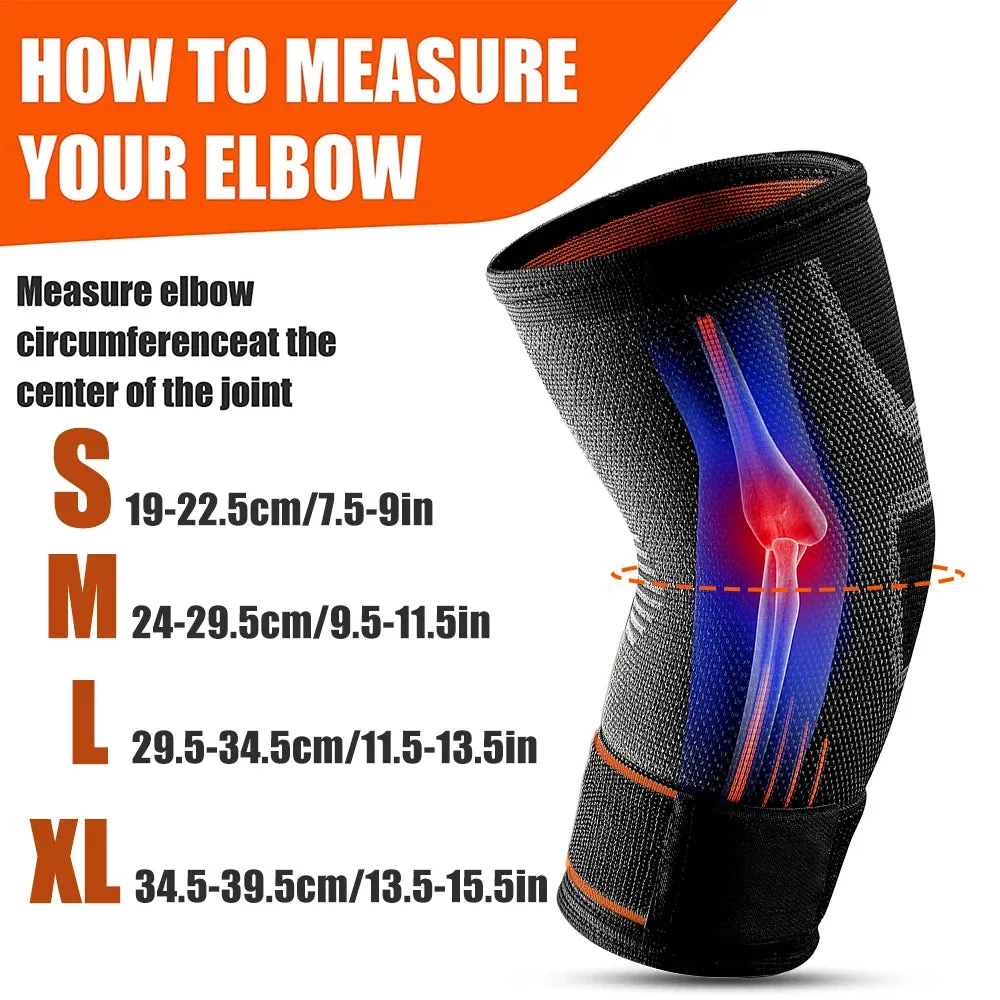 Elbow Tendonitis Protection & Pain Relief Compression Brace