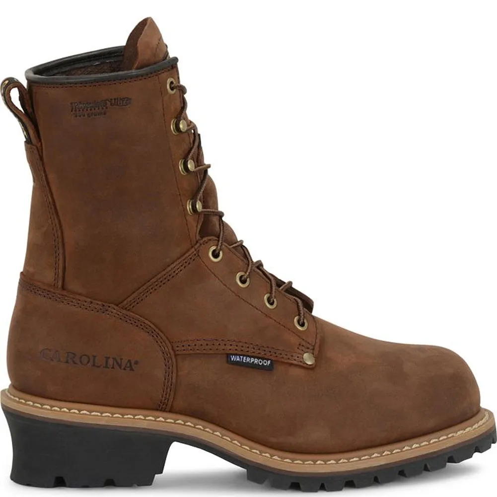 Elm 8" Soft Toe Insulated  Waterproof Logger - CA4821