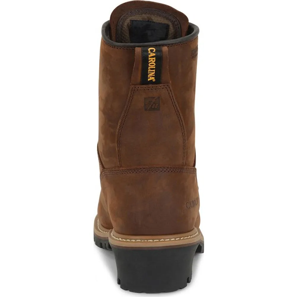 Elm 8" Soft Toe Insulated  Waterproof Logger - CA4821