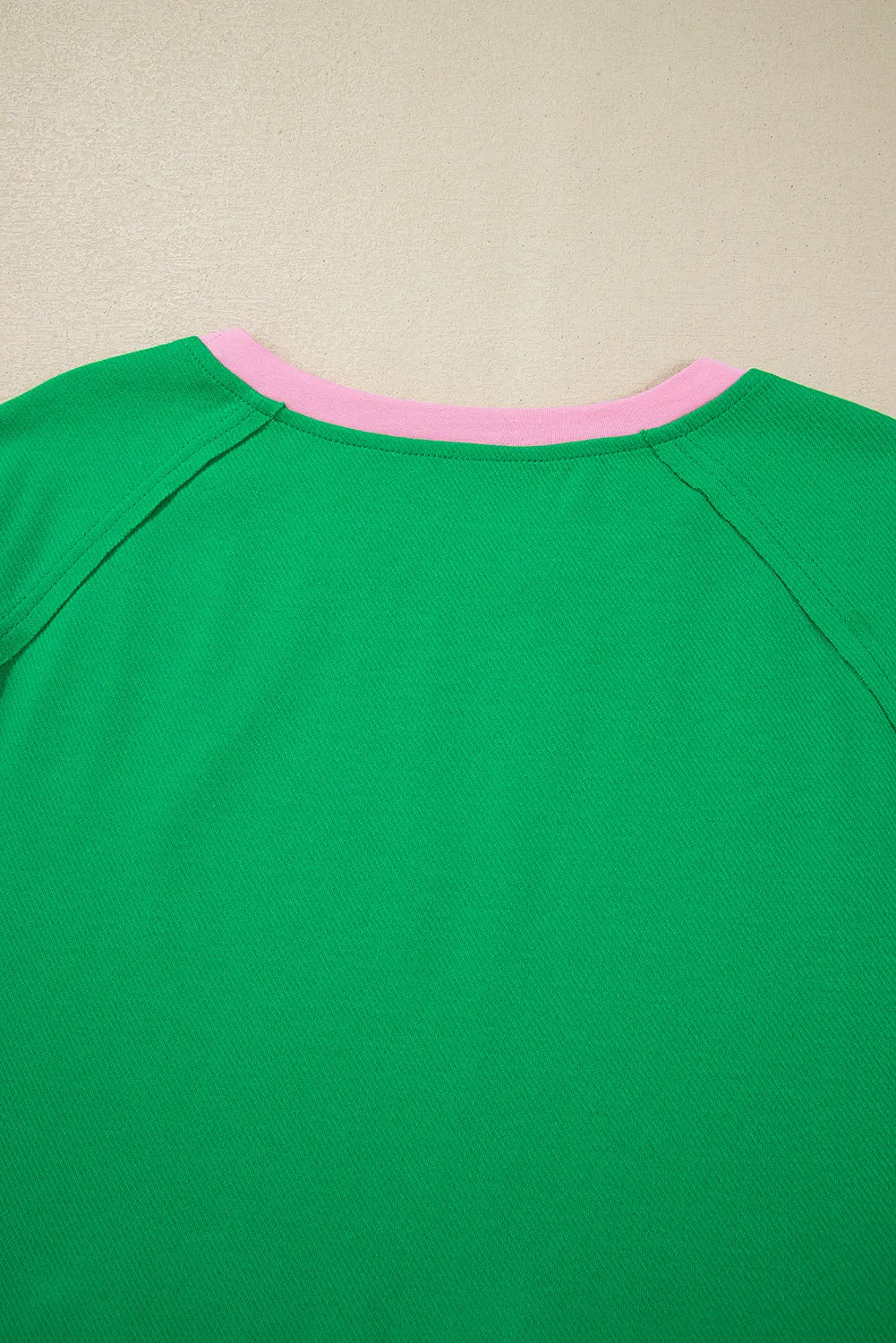 Emma, Bright Green Tee and Shorts Set