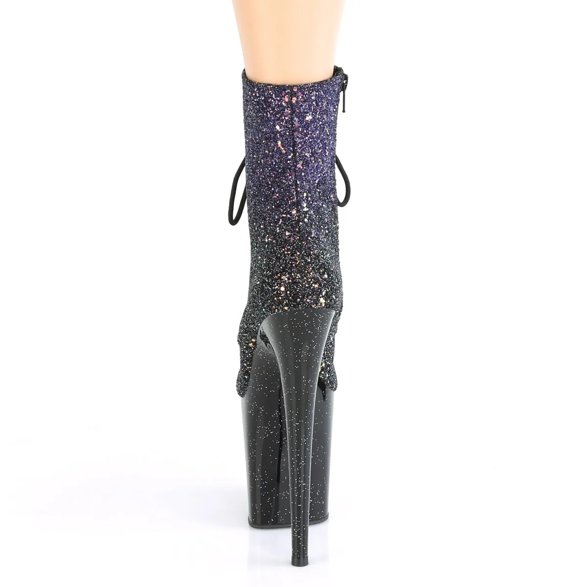 FLAMINGO-1020OMBG  Purple Multi Glitter/Black