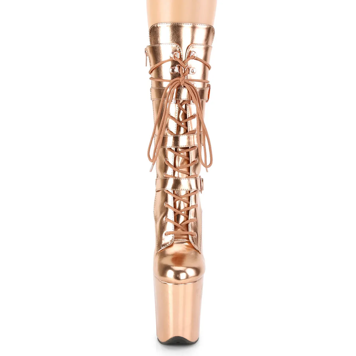 FLAMINGO-1053  Rose Gold Metallic Pu/Rose Gold Metallic Pu