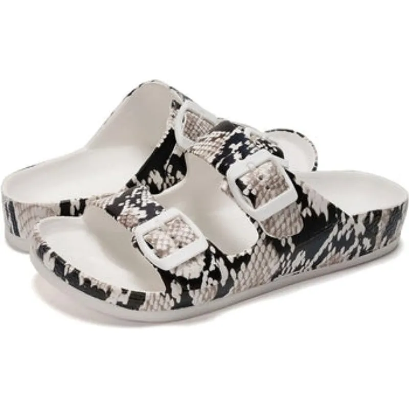 Flat Double Strap Sandals