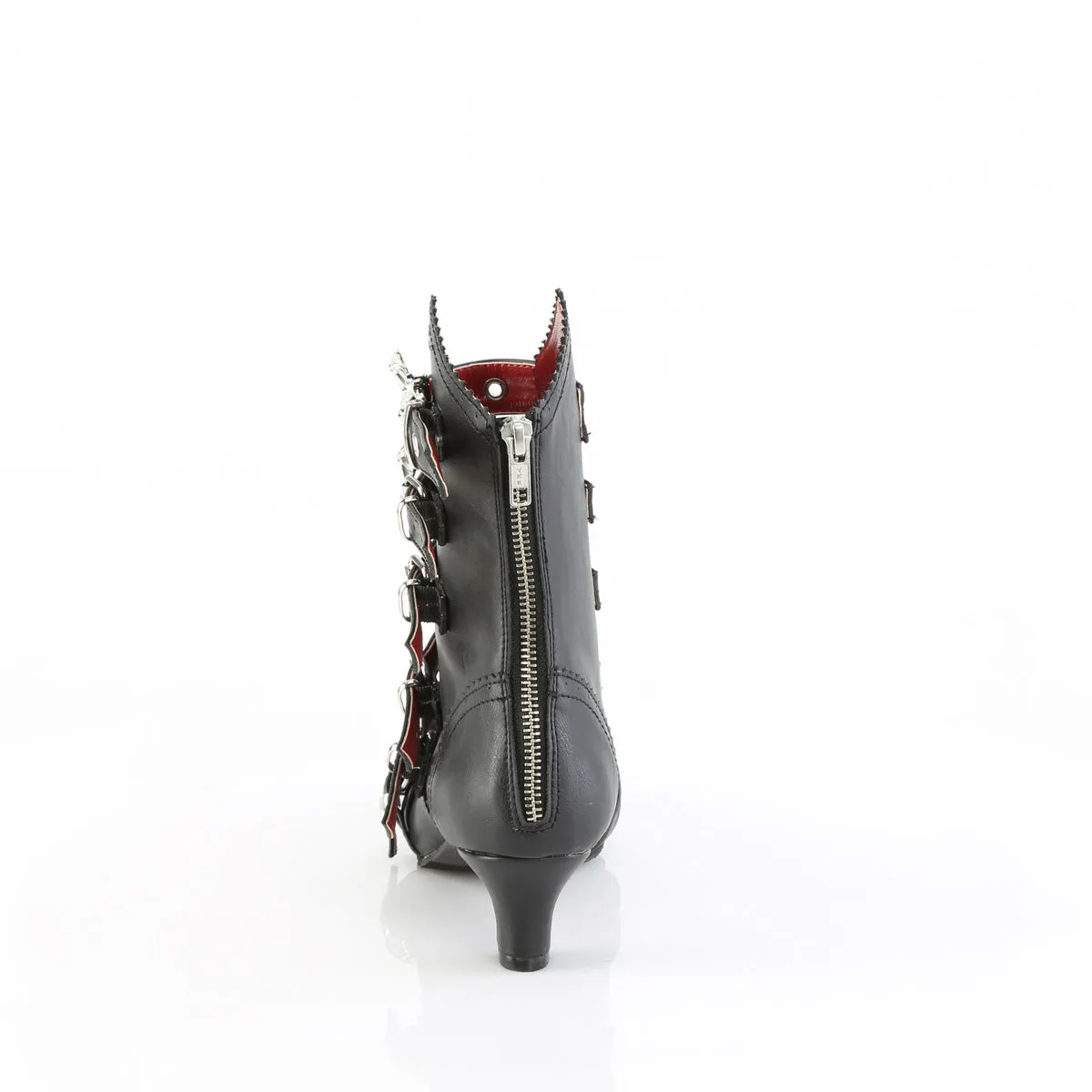 FLORA-1035  Black Vegan Leather
