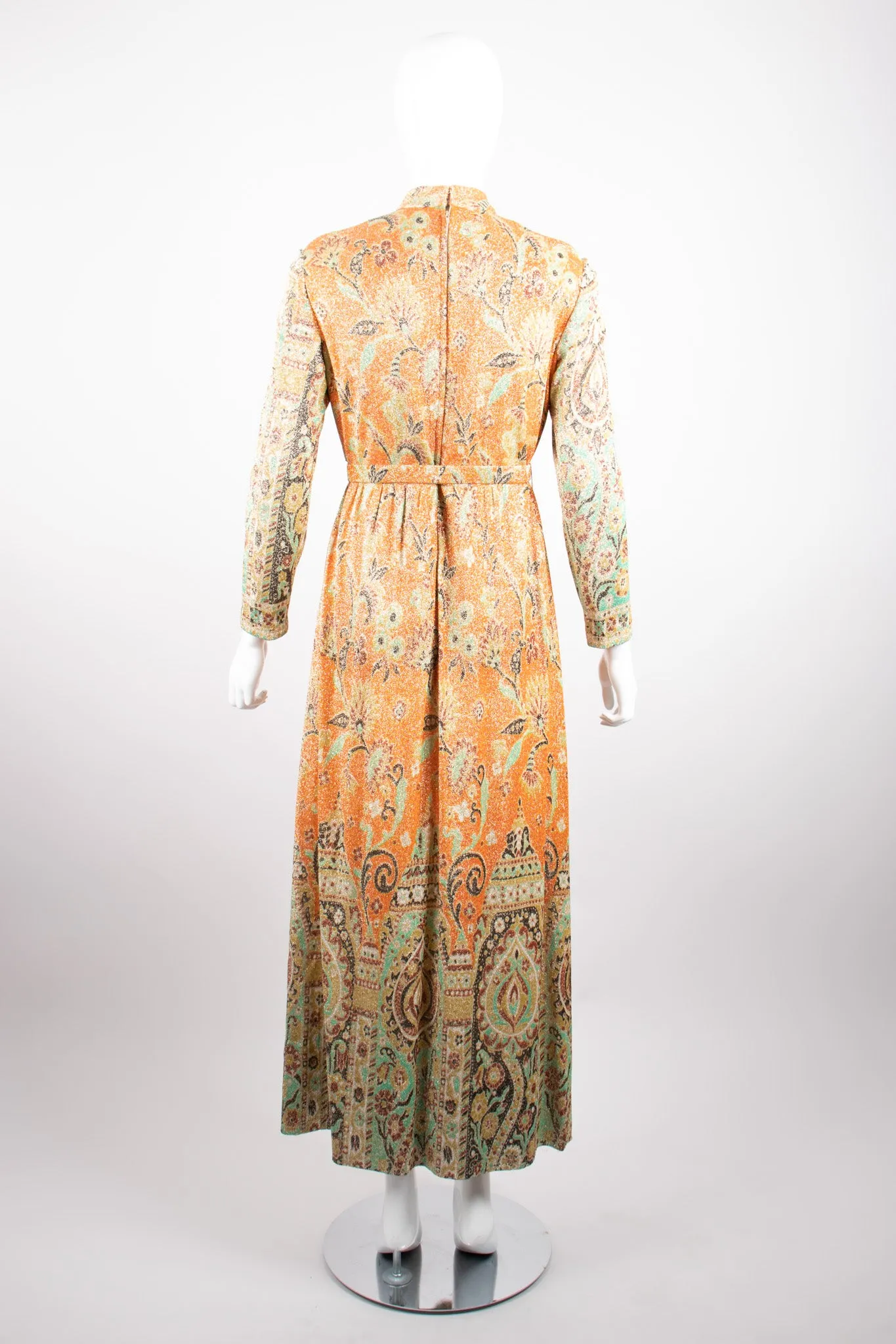 Floral Lurex Dress