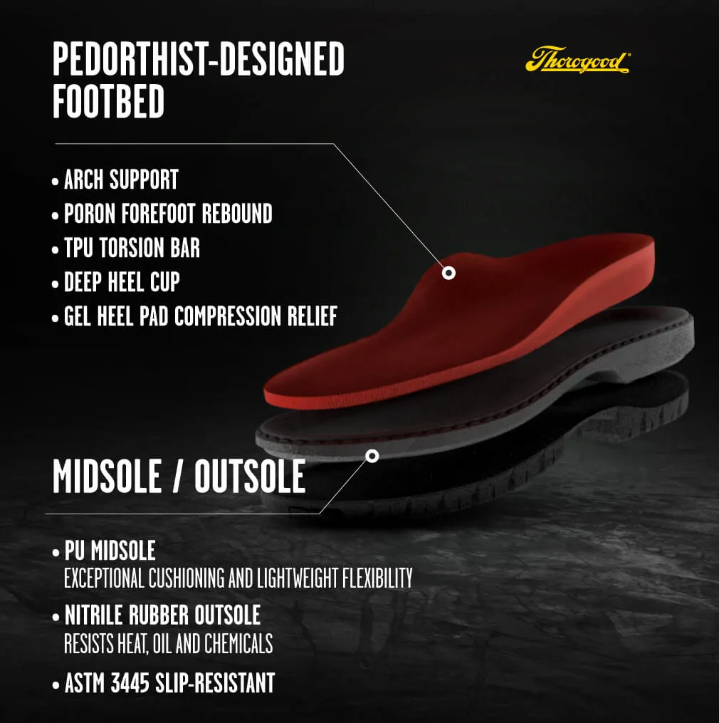 Genesis 8″ Chestnut – Nano Safety Toe - Insulated - 804-4259