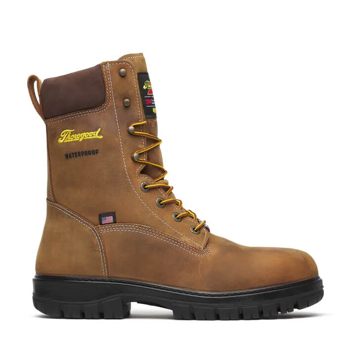 Genesis 8″ Chestnut – Nano Safety Toe - Insulated - 804-4259