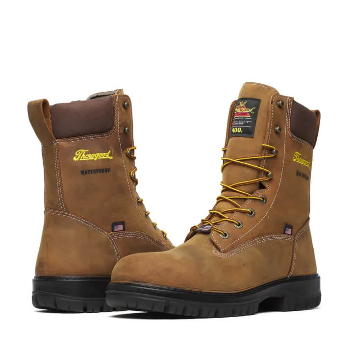 Genesis 8″ Chestnut – Nano Safety Toe - Insulated - 804-4259