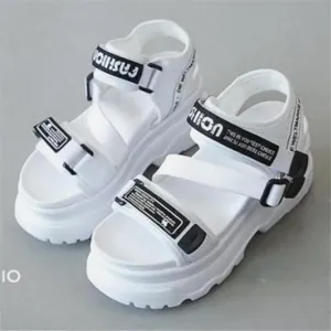 Gladiator Platform Women's Sandals  Fashion Women Chunky Beach Sandal