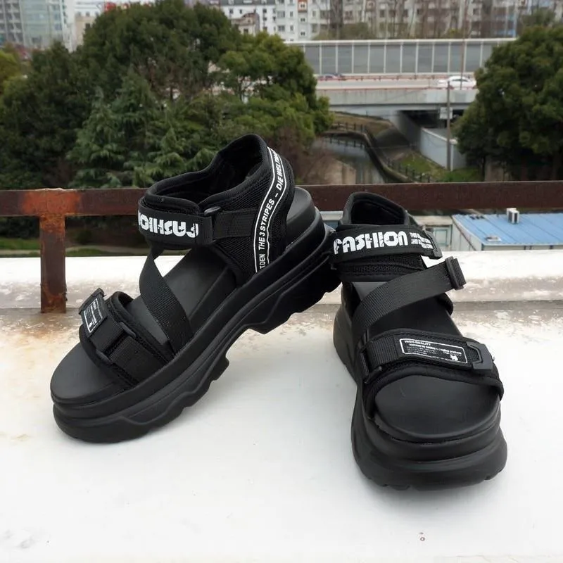 Gladiator Platform Women's Sandals  Fashion Women Chunky Beach Sandal