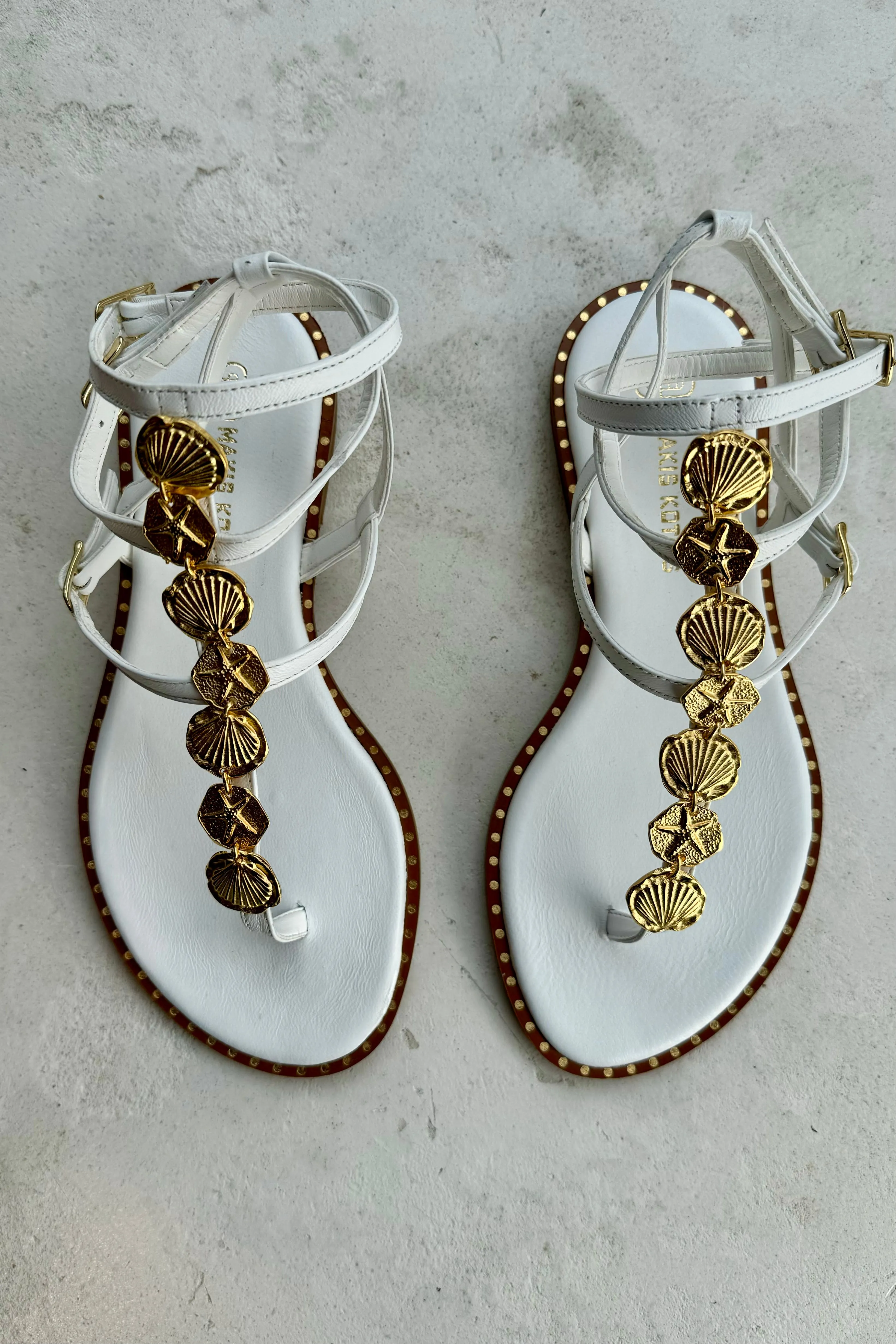 GLADIATOR SANDALS "BEACH PLEASE"