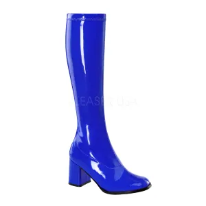 GOGO-300  Navy Blue Str Patent