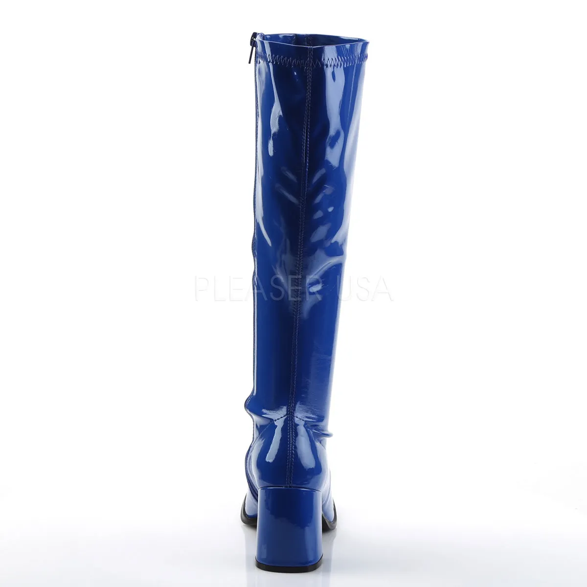 GOGO-300  Navy Blue Str Patent