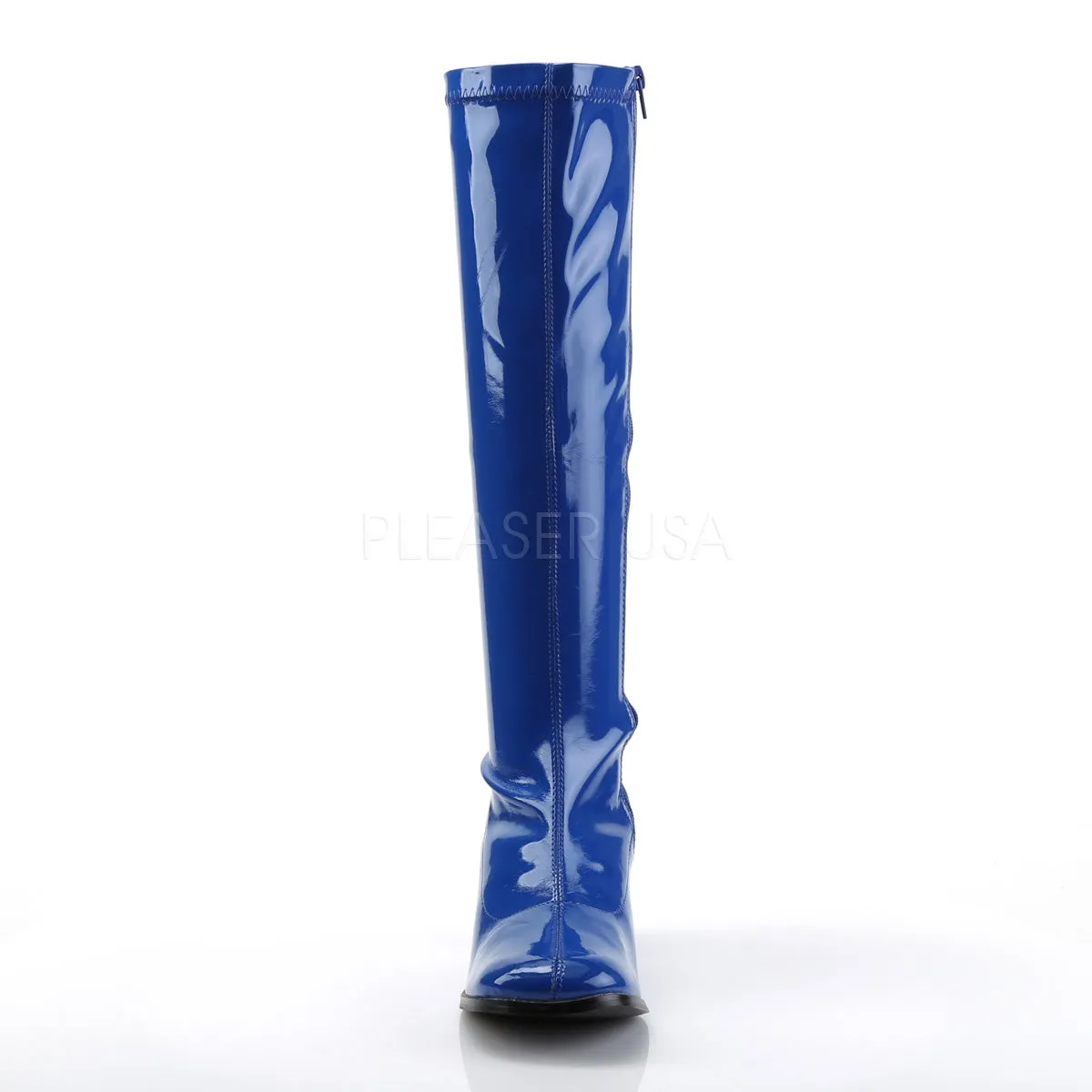 GOGO-300  Navy Blue Str Patent