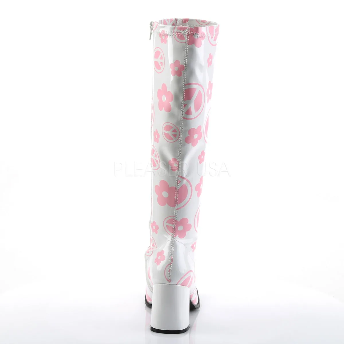 GOGO-300FL  White Str Patent