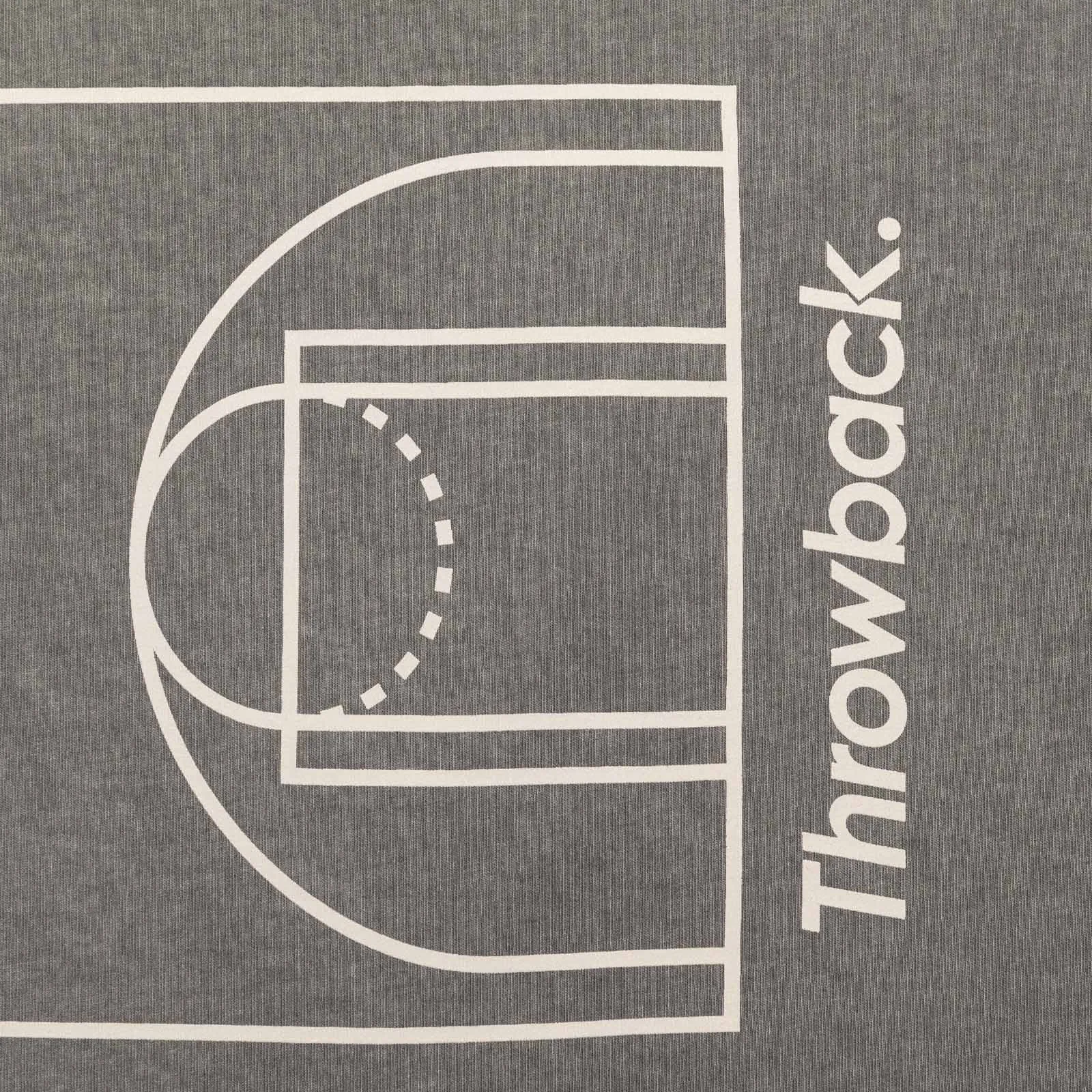 Hybrid Full Court Oversized Tank - Washed Grey