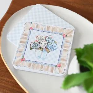 Hydrangea Paper Coasters