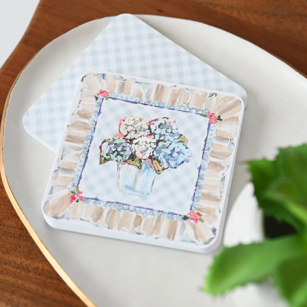 Hydrangea Paper Coasters