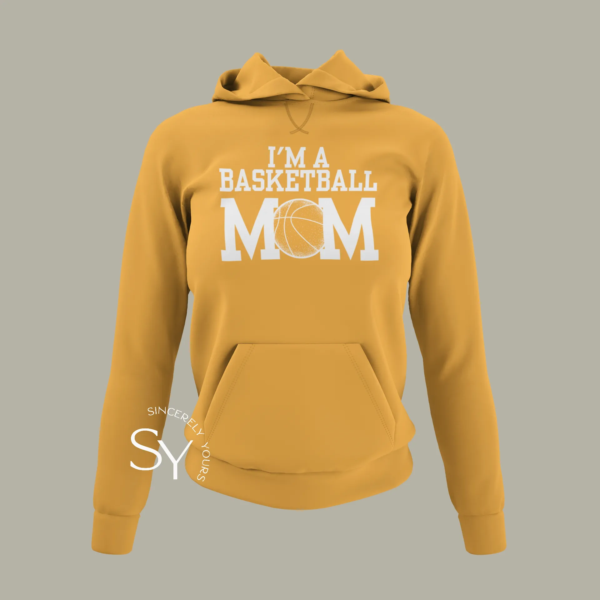 I'm A Basketball Mom Hoodie (no phrase)