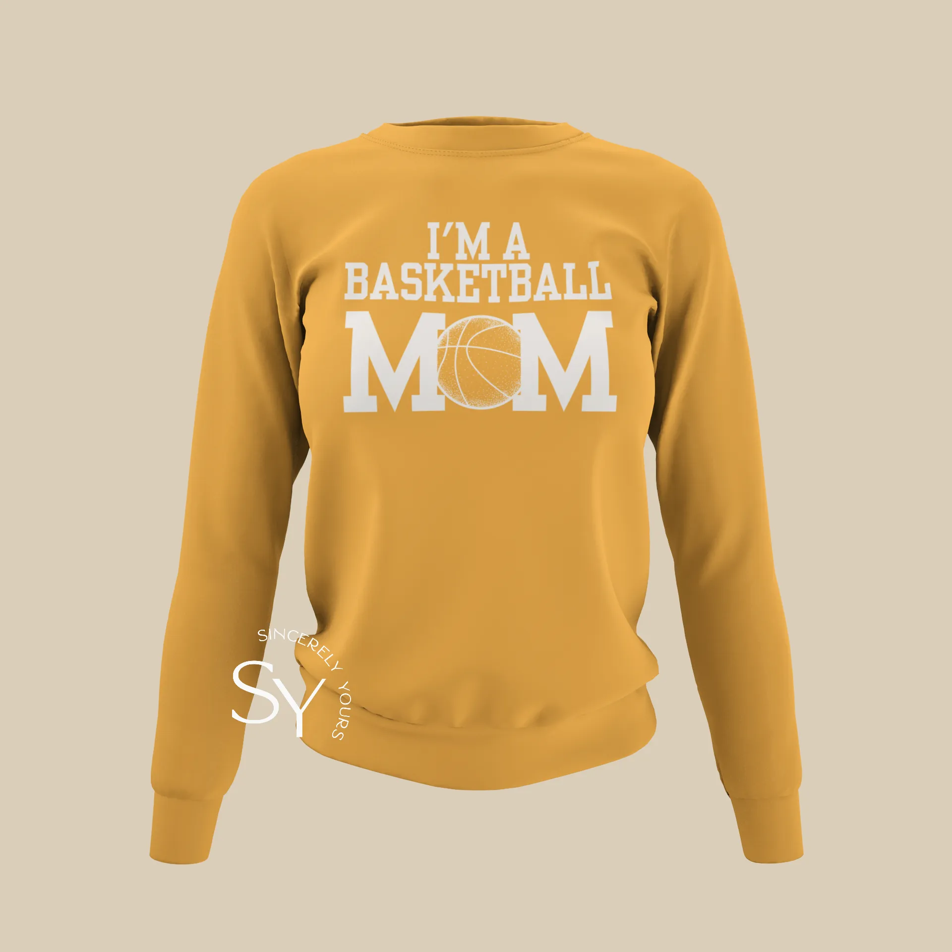 I'm A Basketball Mom Sweatshirt (No Phrase)