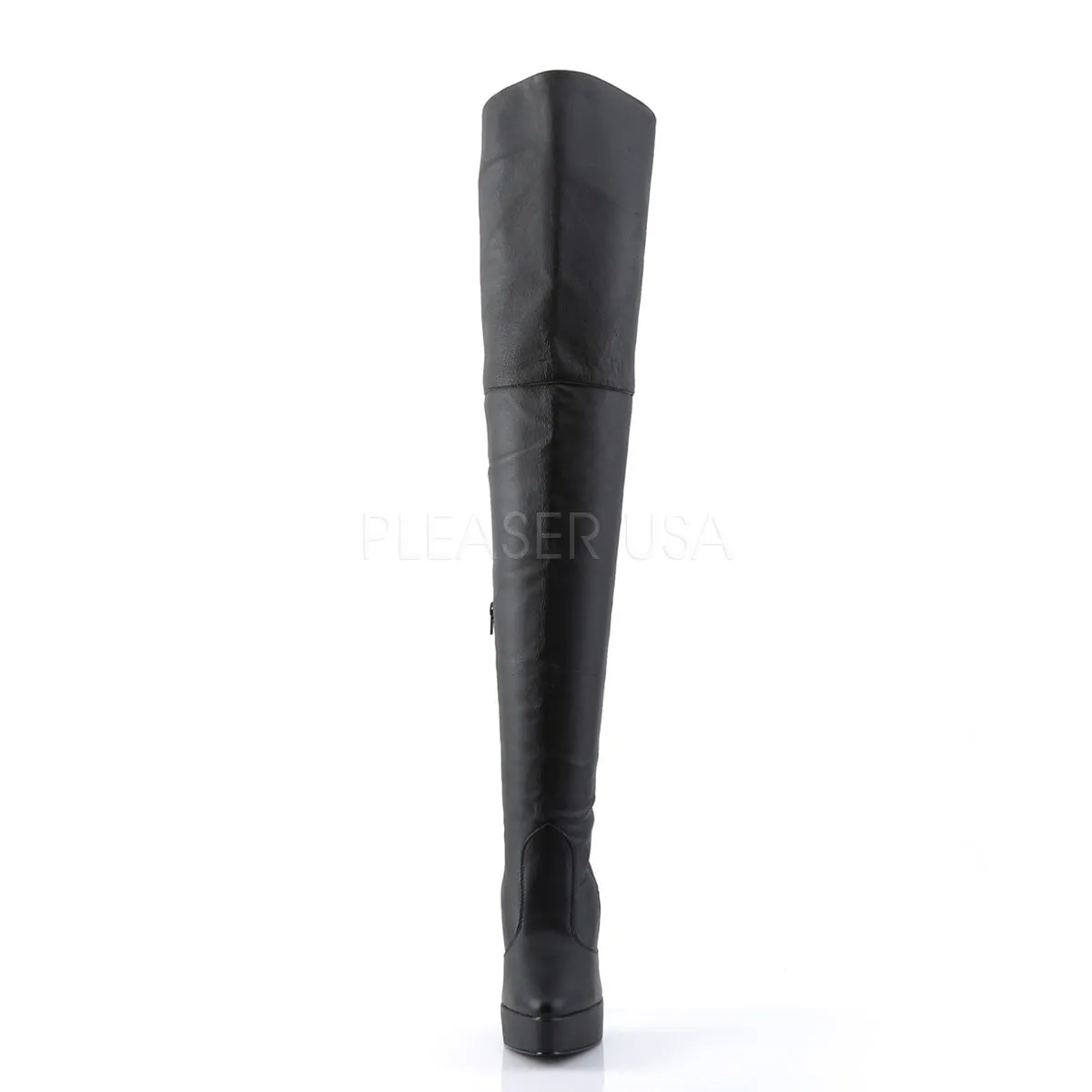 INDULGE-3011  Black Leather (P)
