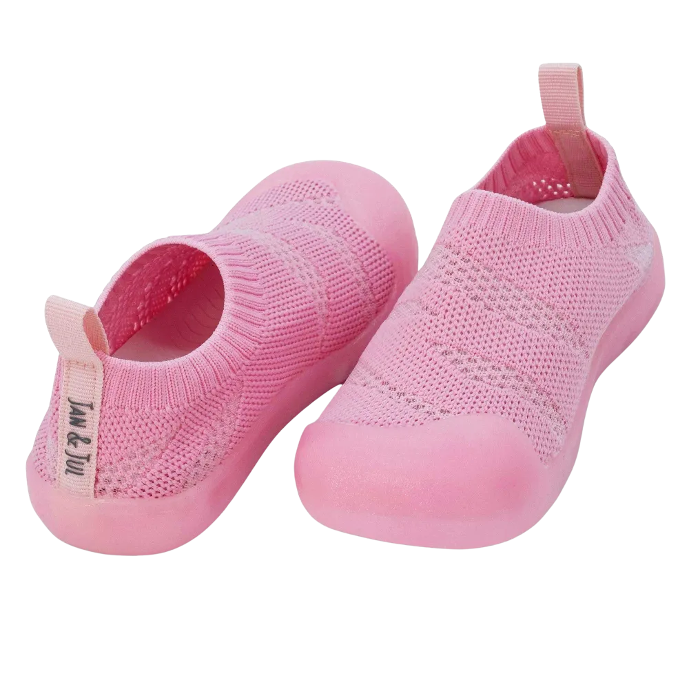 Jan & Jul Kids Jelly Jumper Flow Shoes | Pretty Pink