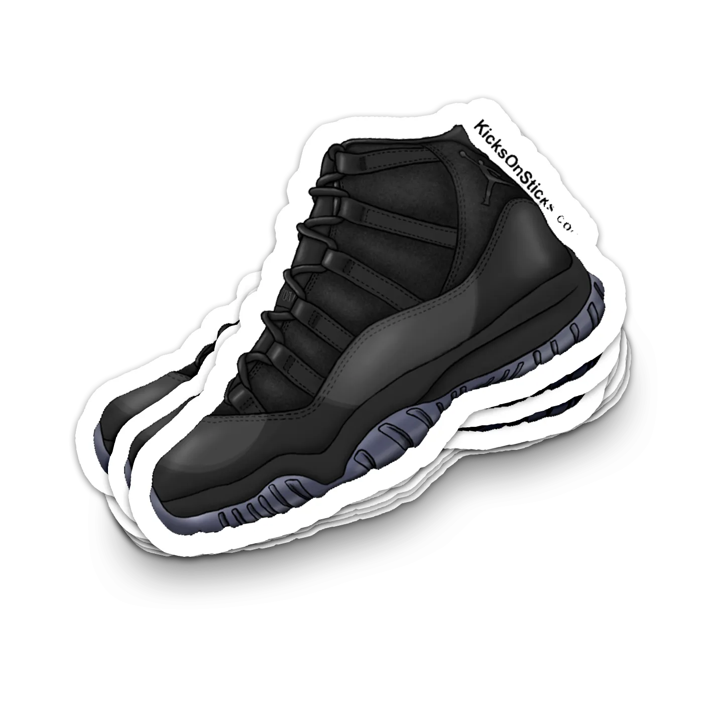 Jordan 11 "Graduation" Sneaker Sticker